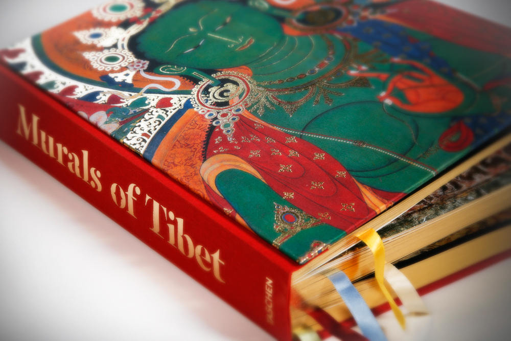 Murales of Tibet Art Book cloth cover